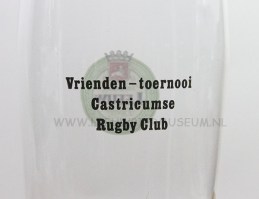 leeuw bier opdruk castricum rugby club detail